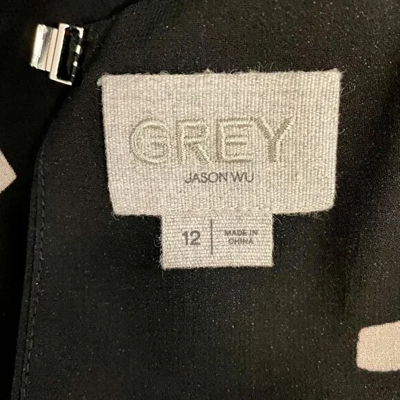 Grey by Jason Wu Abstract Print Sleeveless Blouse - Picture 5 of 10